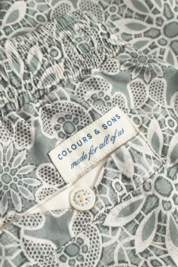 Badehose Printed - Japanese Tile