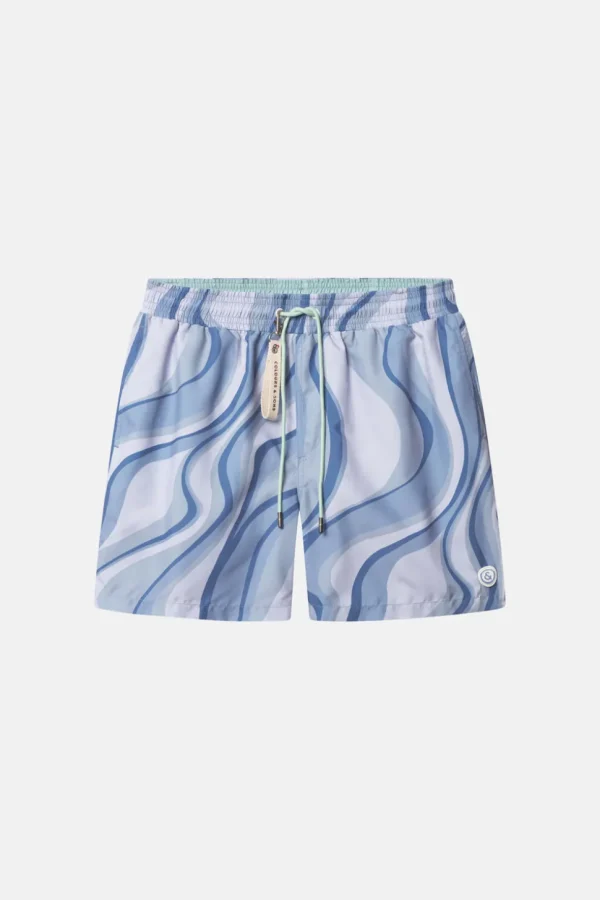 Badehose Printed - Pacific