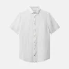Basic Leinen Hemd - White