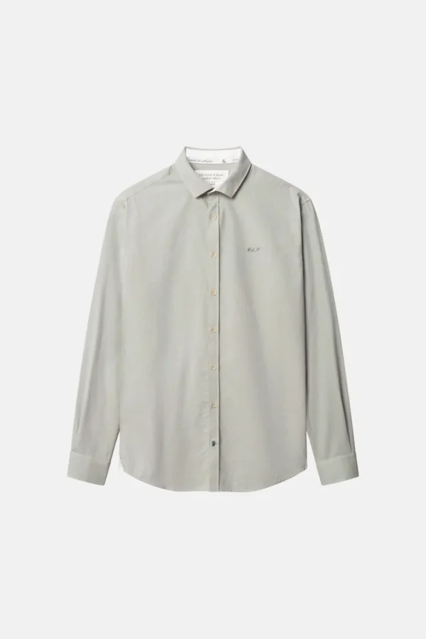 Basic Oxford Hemd - Matcha
