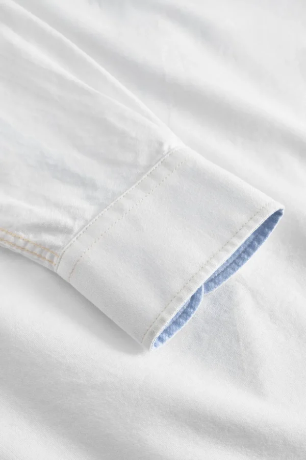 Basic Oxford Hemd - White