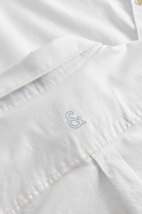 Basic Oxford Hemd - White
