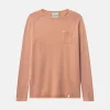 Basic Pullover Pocket - Peach