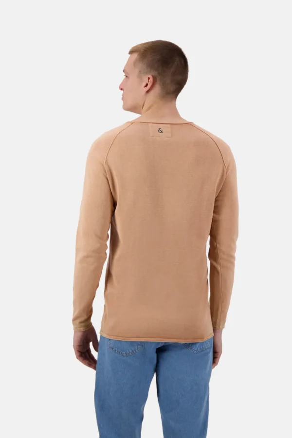 Basic Pullover Pocket - Peach