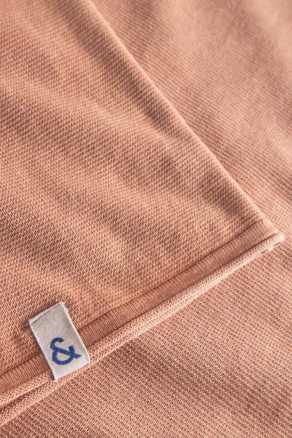 Basic Pullover Pocket - Peach