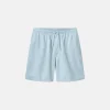 Basic Shorts Leinen Blend - Vintage Blue