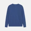 Basic Sweatshirt-washed - Royal