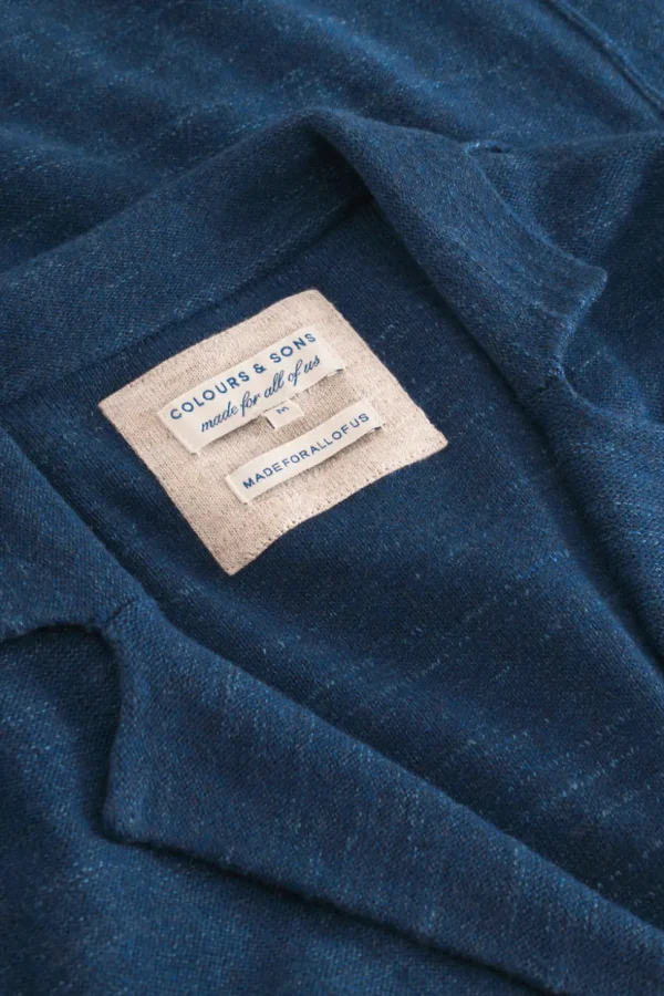 Blazer Slub - Navy