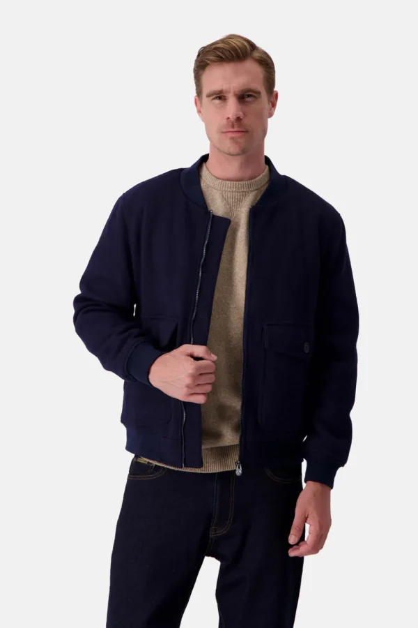 Bomber Jacke - Navy