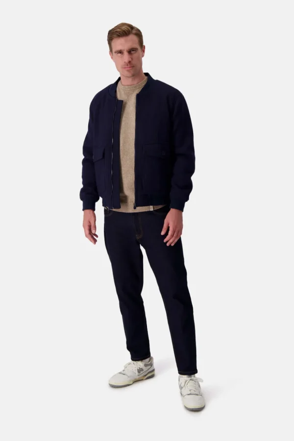 Bomber Jacke - Navy