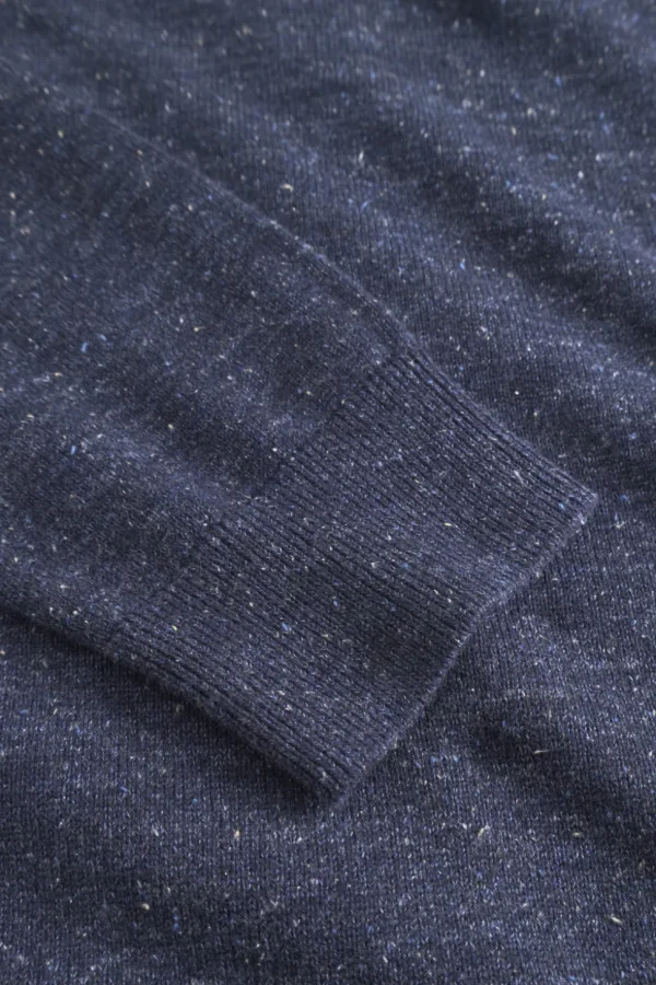 Cardigan Silk-Blend - Navy