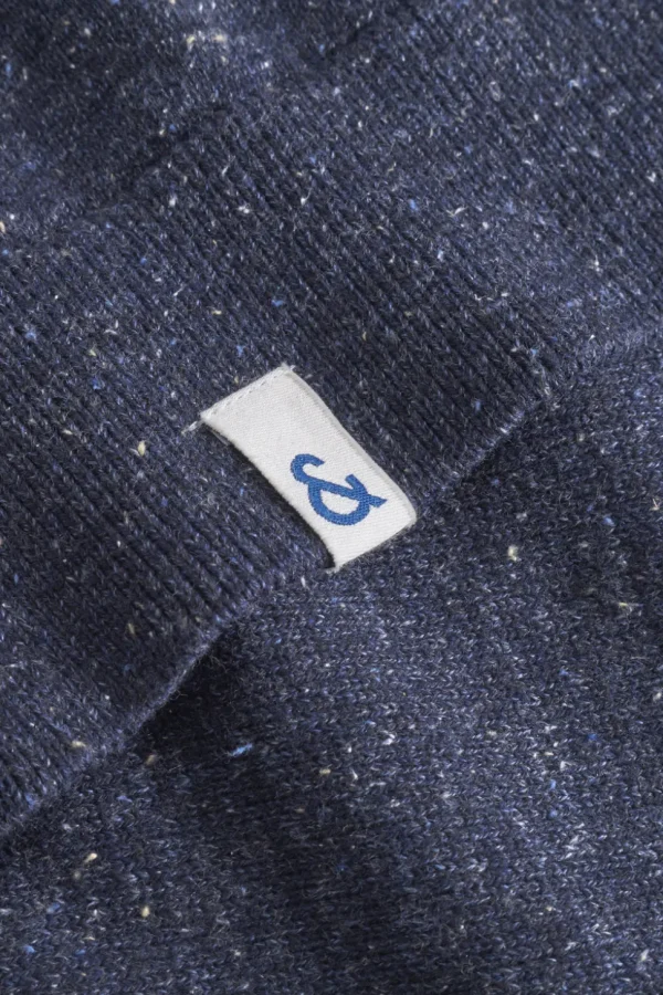 Cardigan Silk-Blend - Navy