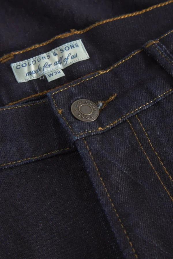 Denim Cropped Stretch - Raw Denim