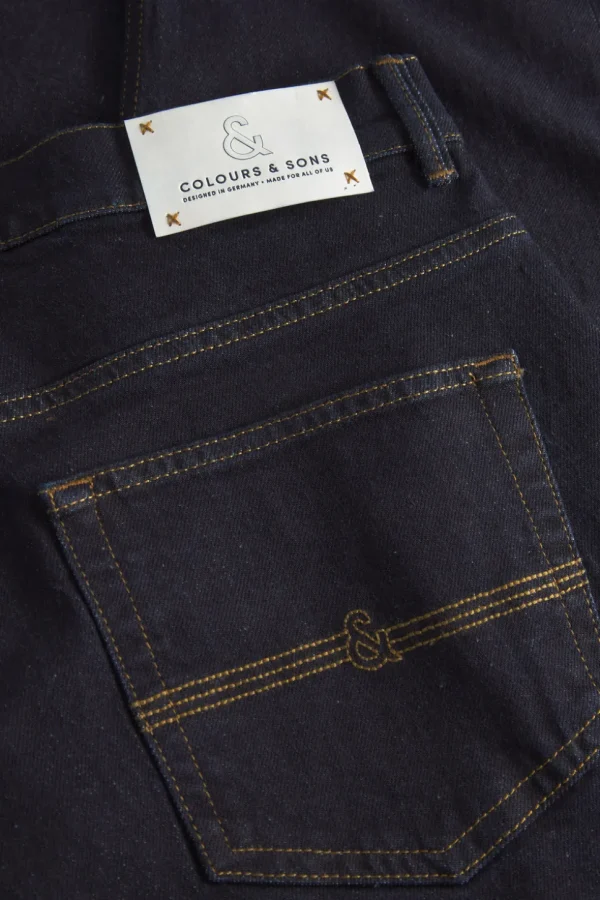 Denim Cropped Stretch - Raw Denim
