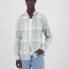 Hemd gemustert - Kimono Check