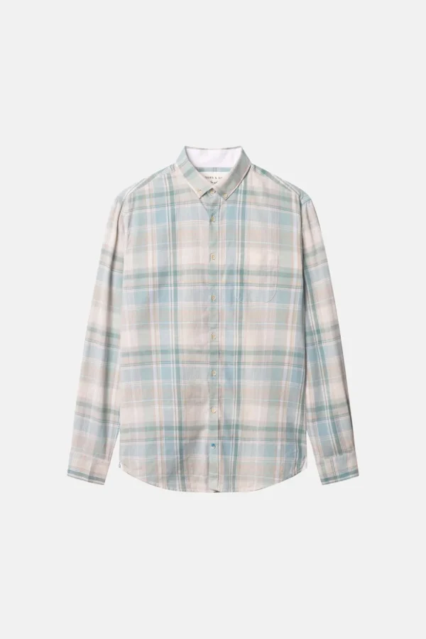 Hemd gemustert - Kimono Check