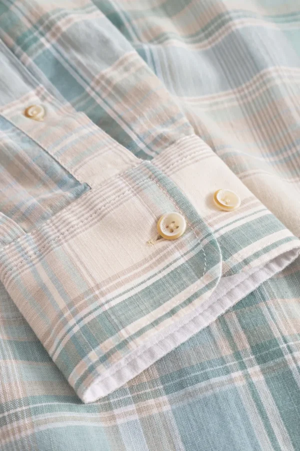 Hemd gemustert - Kimono Check
