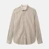 Hemd gestreift Leinenmischung - Tent Stripes