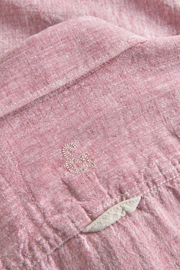 Hemd Leinen Blend - Mauve