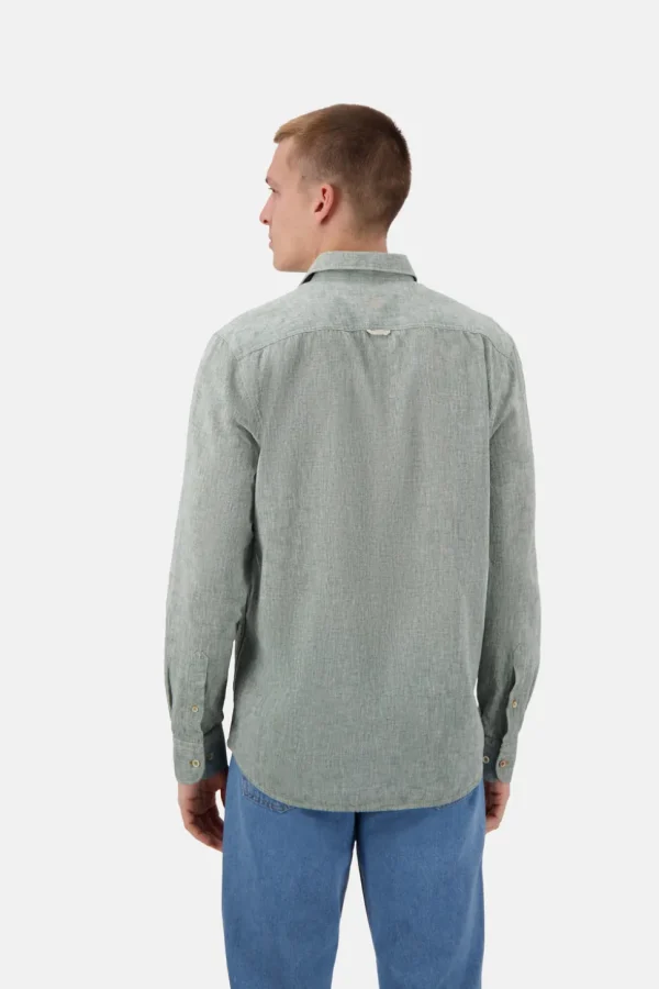Hemd Leinen Blend - Sage