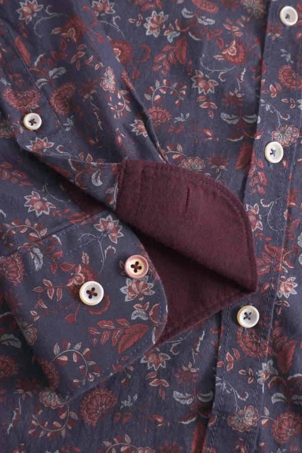 Hemd Navy Floral - Navy Floral