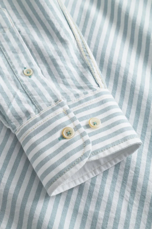 Hemd Oxford Stripes - Kimono Stripes
