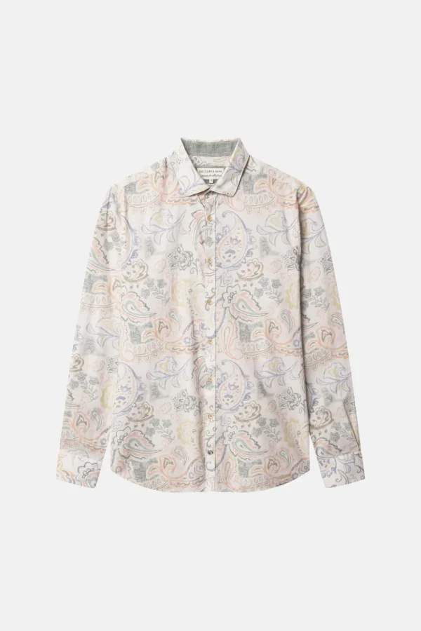 Hemd Pastell - Desert Paisley