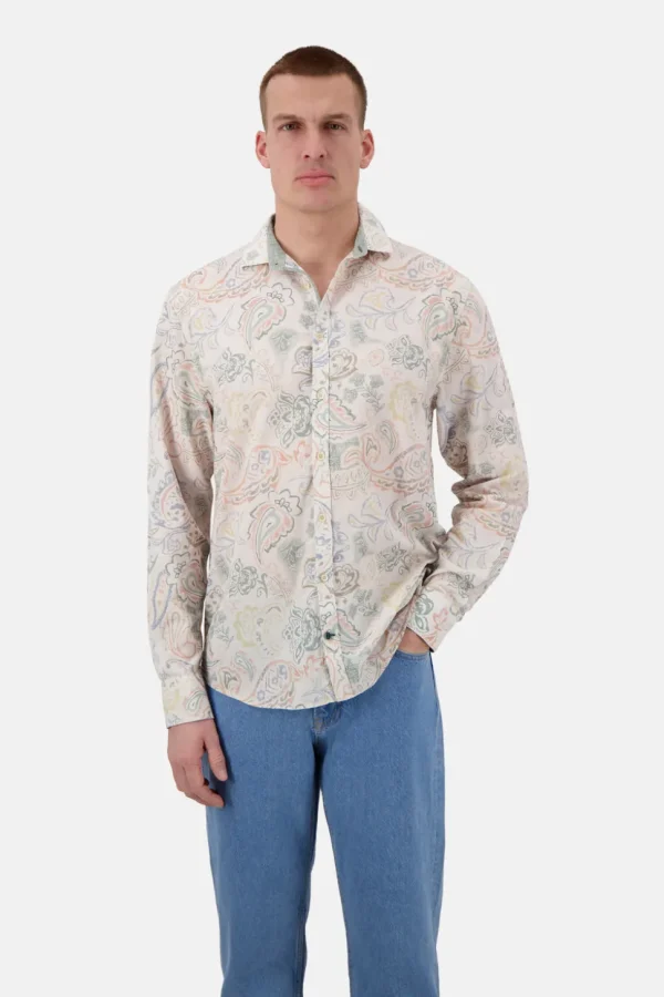 Hemd Pastell - Desert Paisley