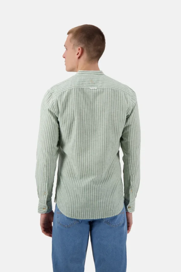 Hemd Pin-Stripes - Pistachio Stripes