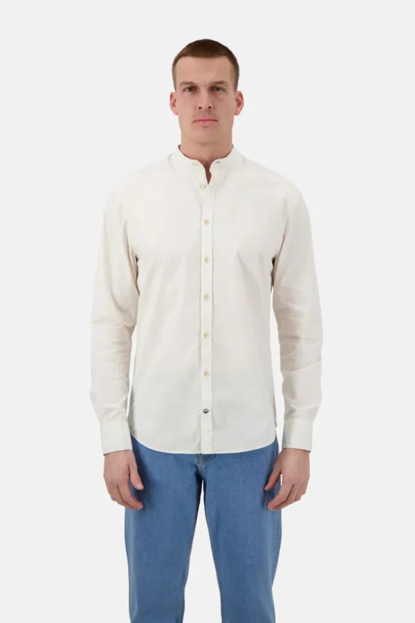 Hemd Stehkragen - Offwhite