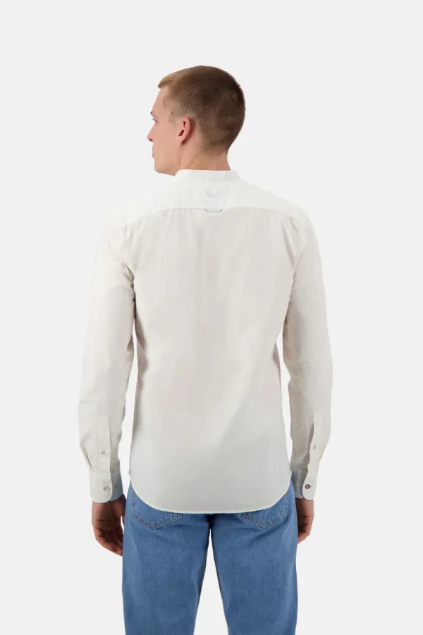 Hemd Stehkragen - Offwhite