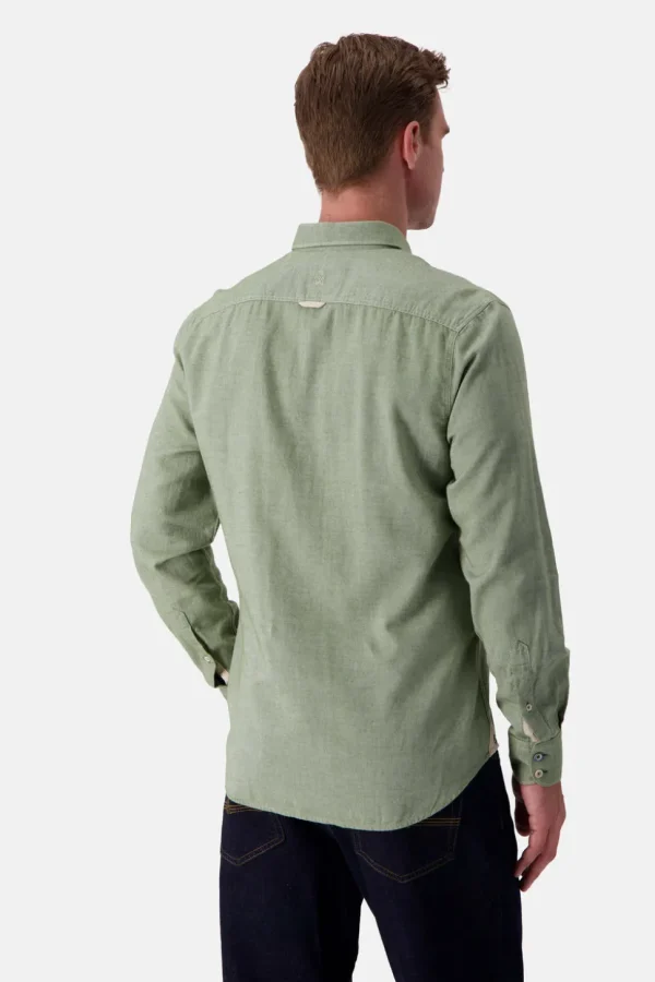 Hemd Twill Basic - Clover