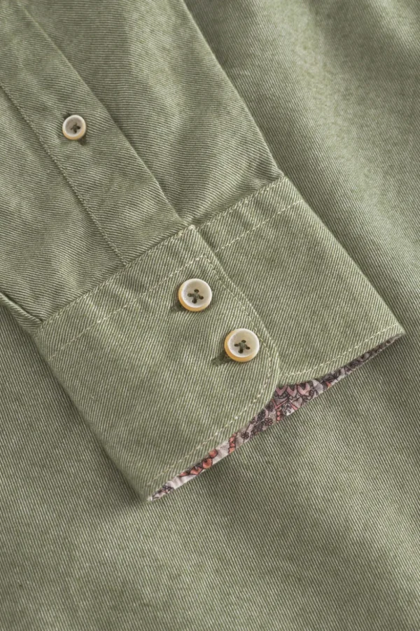 Hemd Twill Basic - Clover