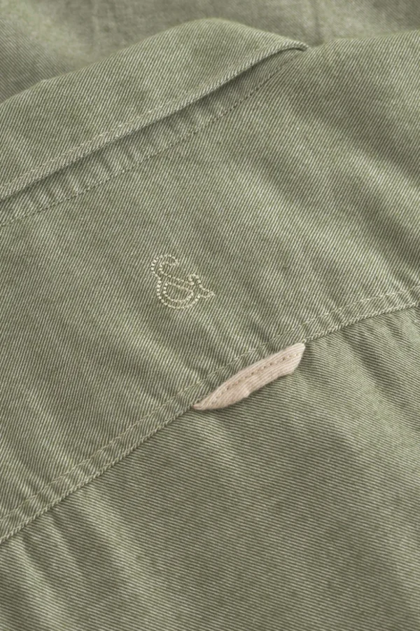 Hemd Twill Basic - Clover