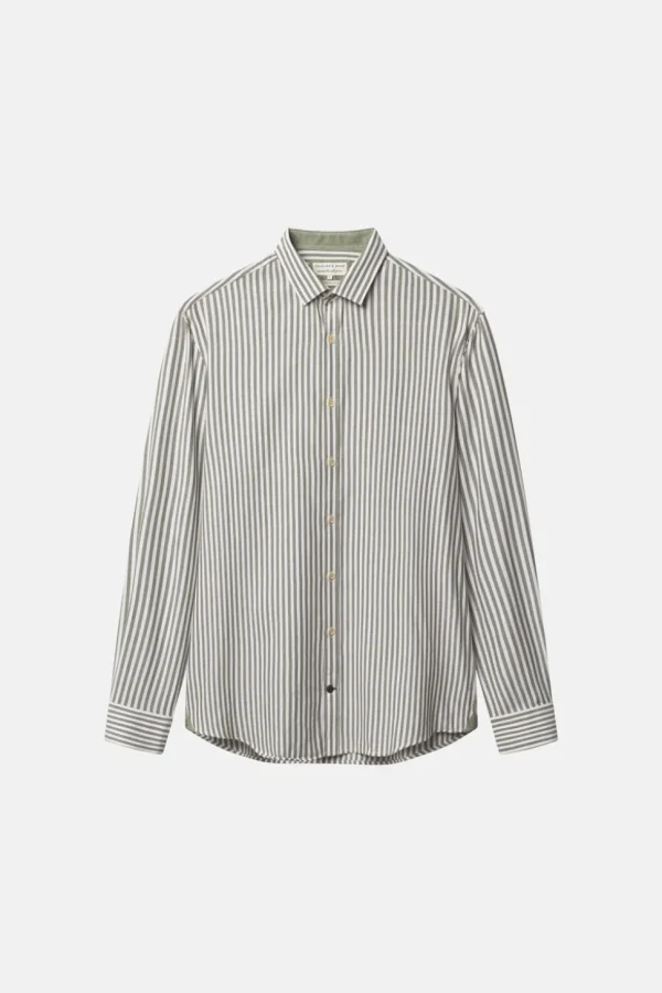 Hemd Twill Basic - Clover Stripes