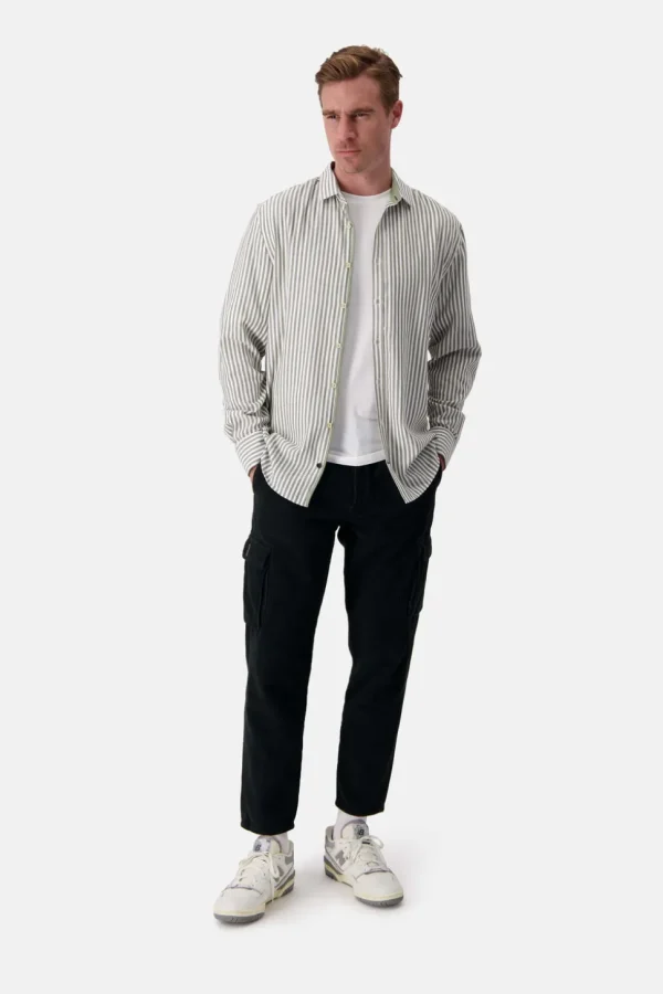 Hemd Twill Basic - Clover Stripes