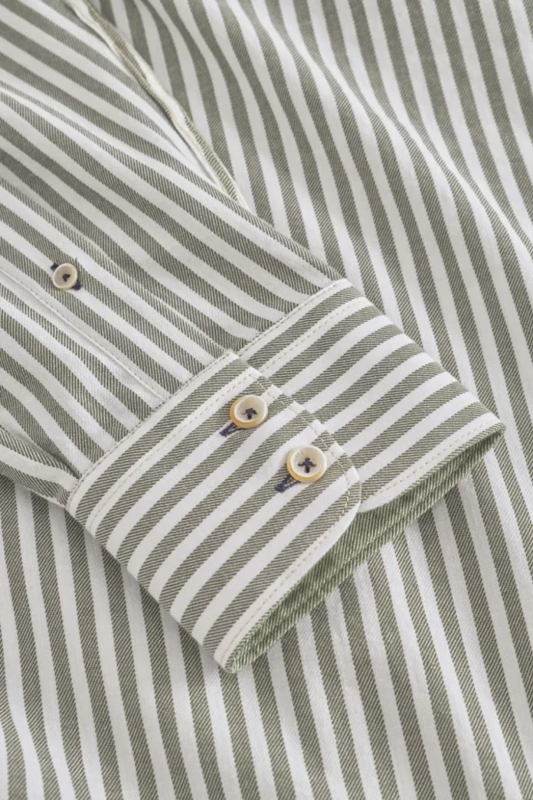 Hemd Twill Basic - Clover Stripes