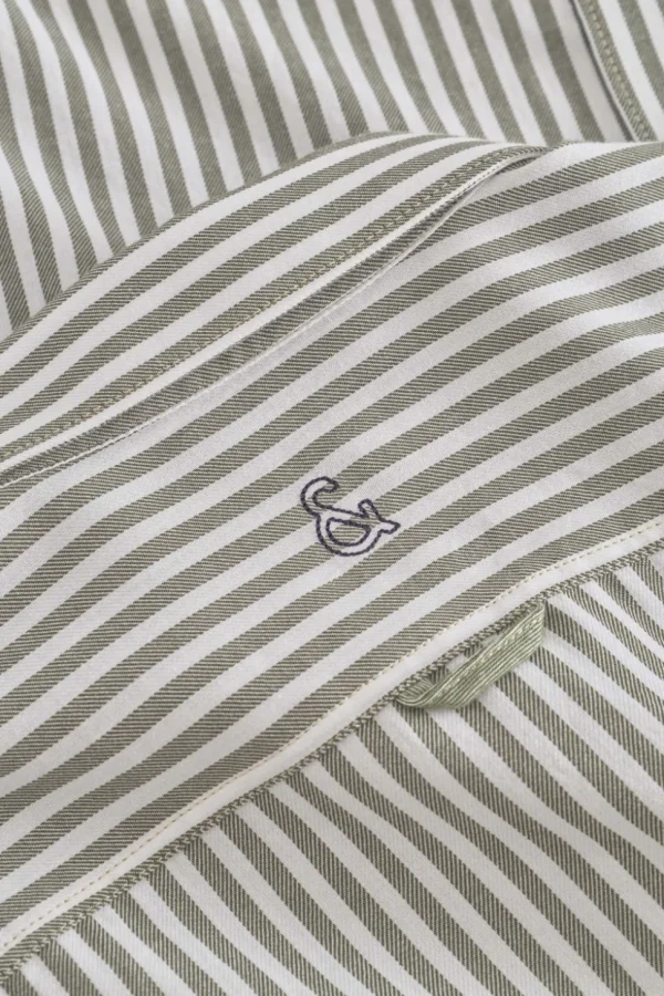 Hemd Twill Basic - Clover Stripes