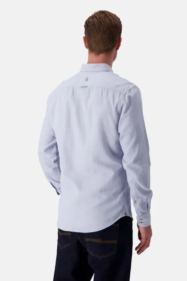 Hemd Twill Basic - Lake