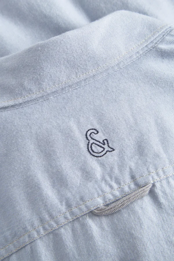 Hemd Twill Basic - Lake