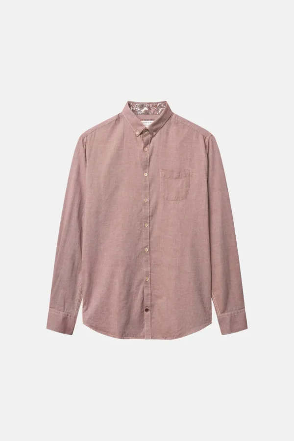 Hemd Twill Basic - Soil