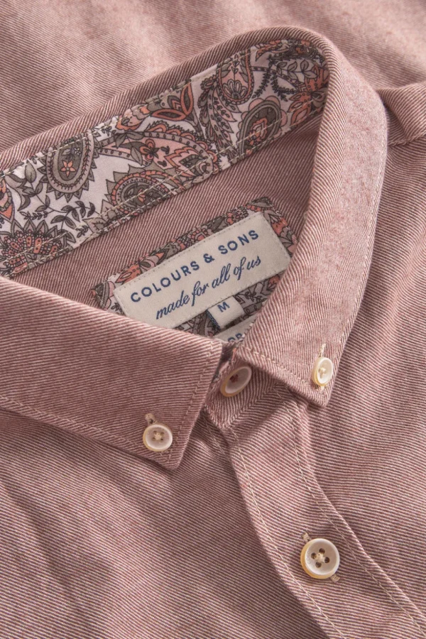 Hemd Twill Basic - Soil