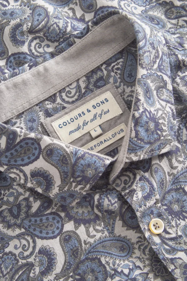 Hemd-gemustert - Horizon Paisley