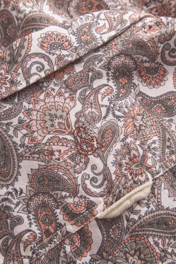 Hemd-gemustert - Mezcal Paisley