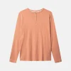 Henley - Slub - Peach