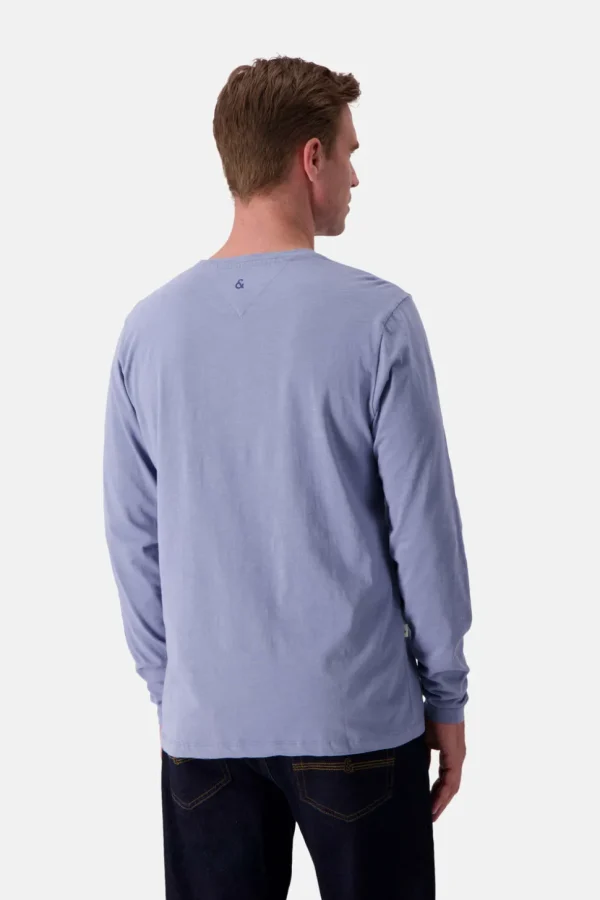 Henley Shirt Slub - Denim