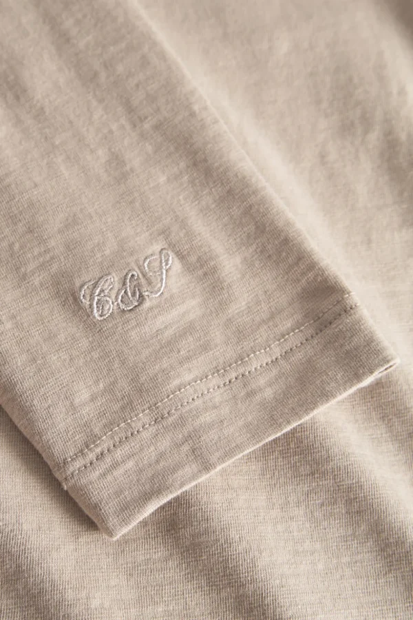 Henley Shirt Slub - Tent