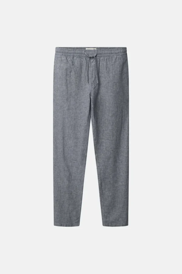 Hose Leinen Blend - River Twill