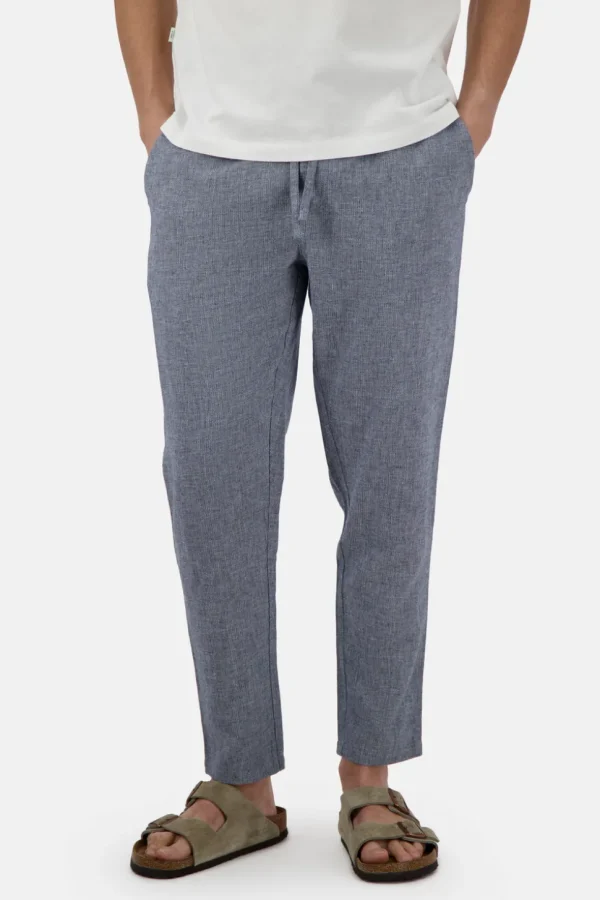 Hose Leinen Blend - River Twill