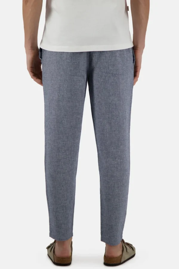 Hose Leinen Blend - River Twill
